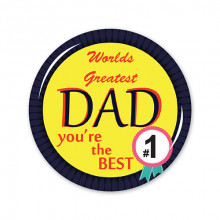 School Badges Large - Best Dad